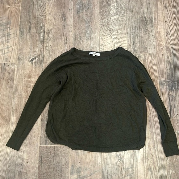 Loft Woman’s Green Long Sleeve Size Small - Picture 1 of 5